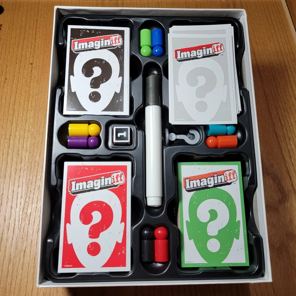 Imaginiff Board Game from Mattel games Ages 14+ complete